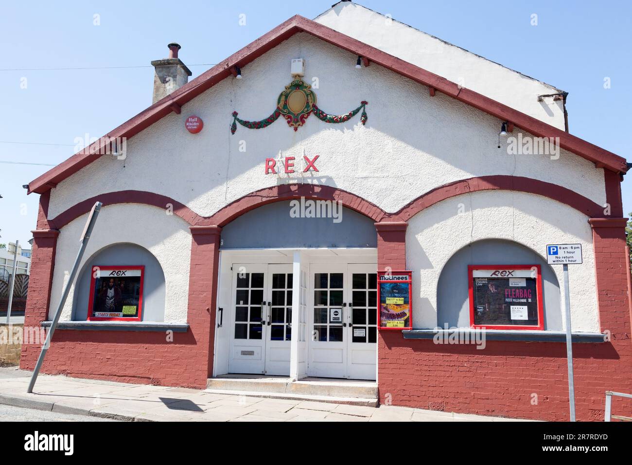 Rex Cinema, Elland, West Yorkshire Stock Photo