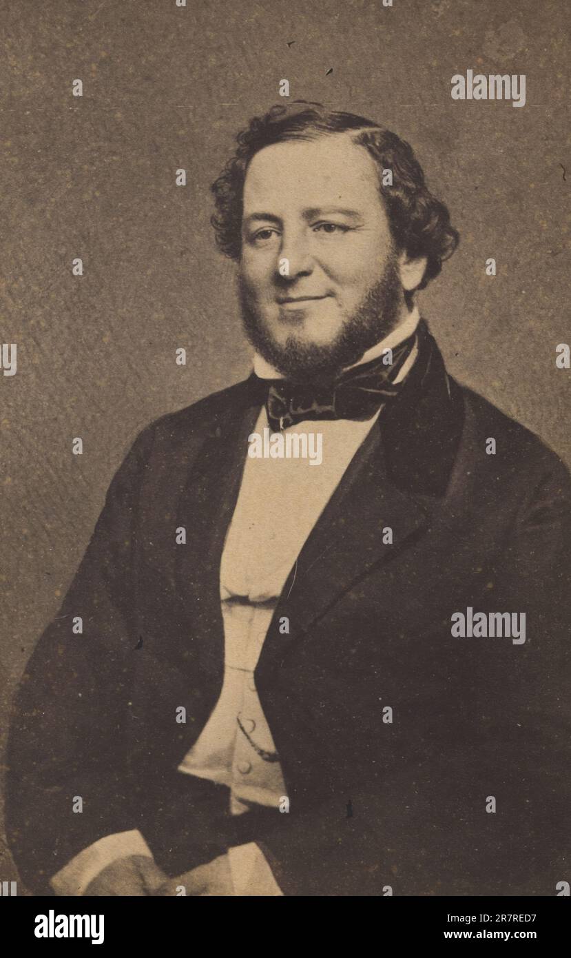Judah P. Benjamin c. 1861 Stock Photo Alamy