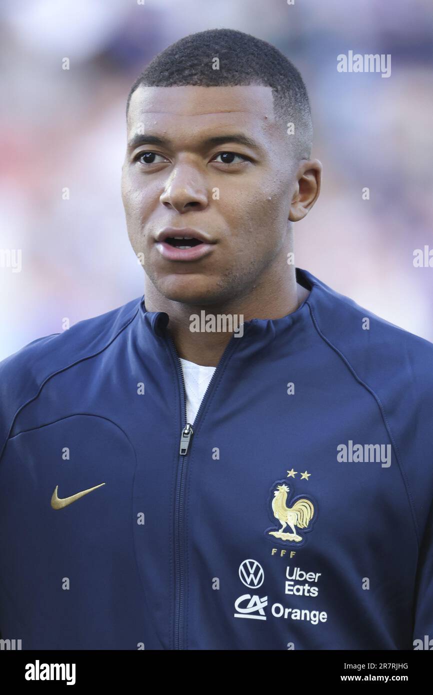 Kylian Mbappe of France during the UEFA Euro 2024, European Qualifiers