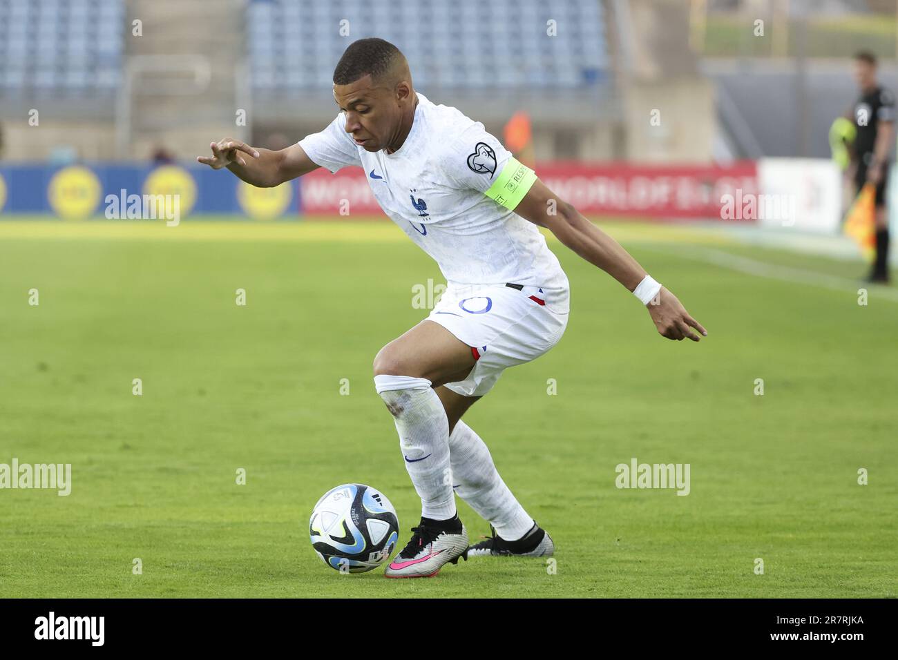 Kylian Mbappe of France during the UEFA Euro 2024, European Qualifiers