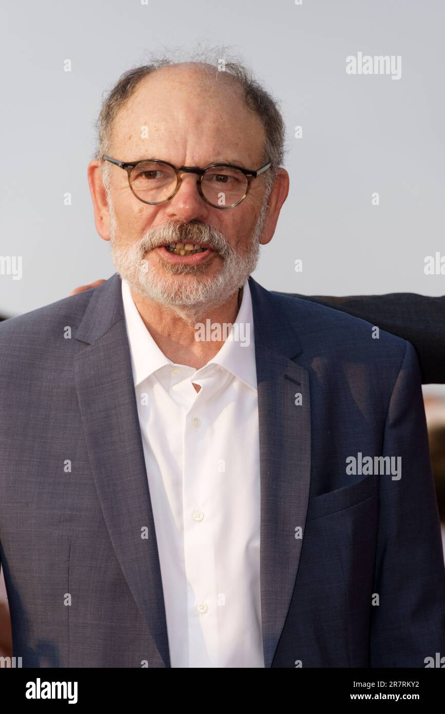Cabourg, France. 16th June, 2023. Jean-Pierre Darroussin walks the short movie awards red carpet during Day Three of the 37th Cabourg Film Festival on June 16, 2023 in Cabourg, France. Credit: Bernard Menigault/Alamy Live News Stock Photo