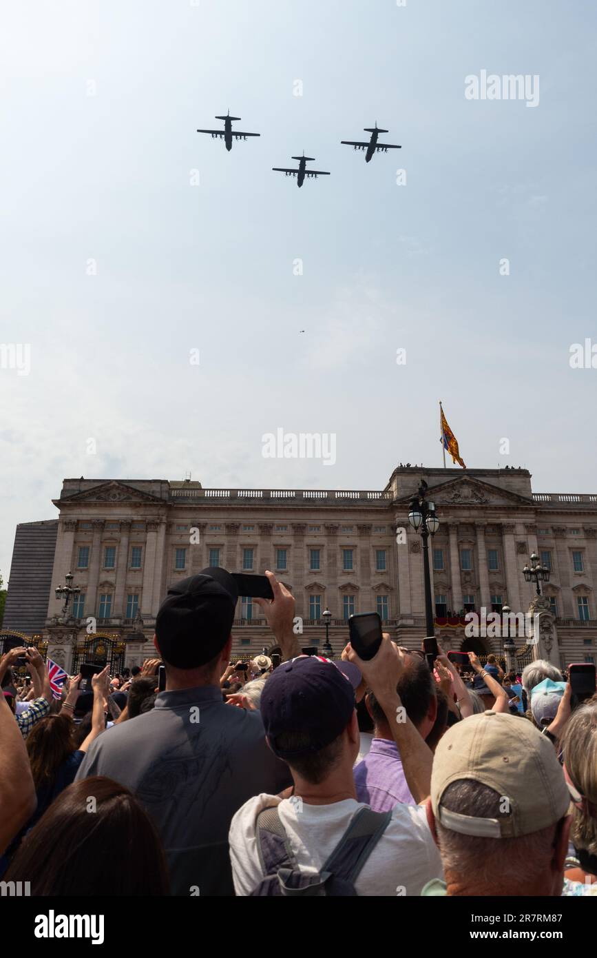 The Mall, Westminster, London, UK. 17th Jun, 2023. The RAF is retiring