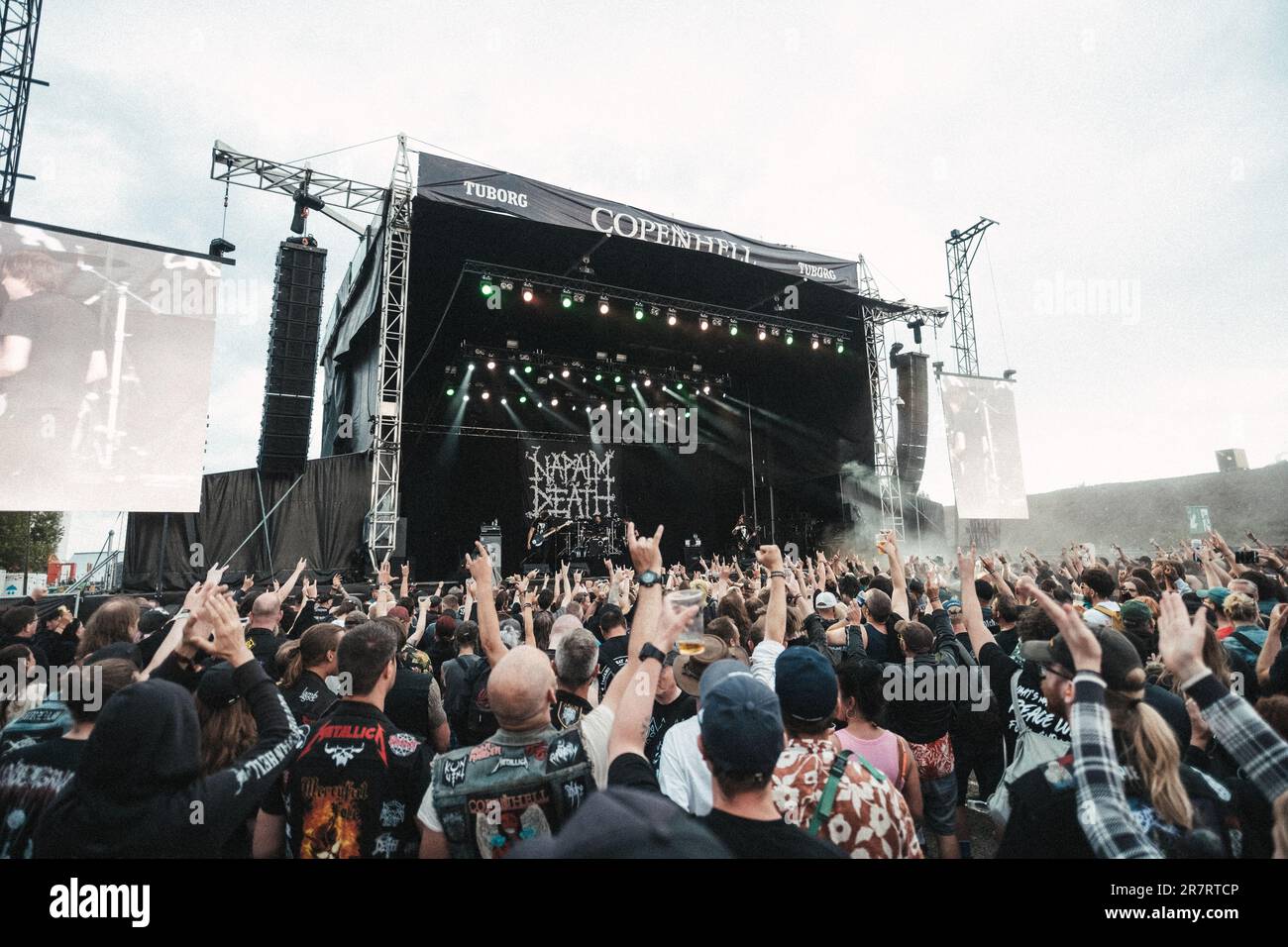 Copenhagen, Denmark. 16th June, 2023. Concert goers attend a live