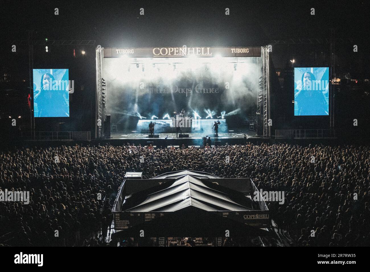 Copenhagen, Denmark. 16th June, 2023. The Canadian rock band Three Days