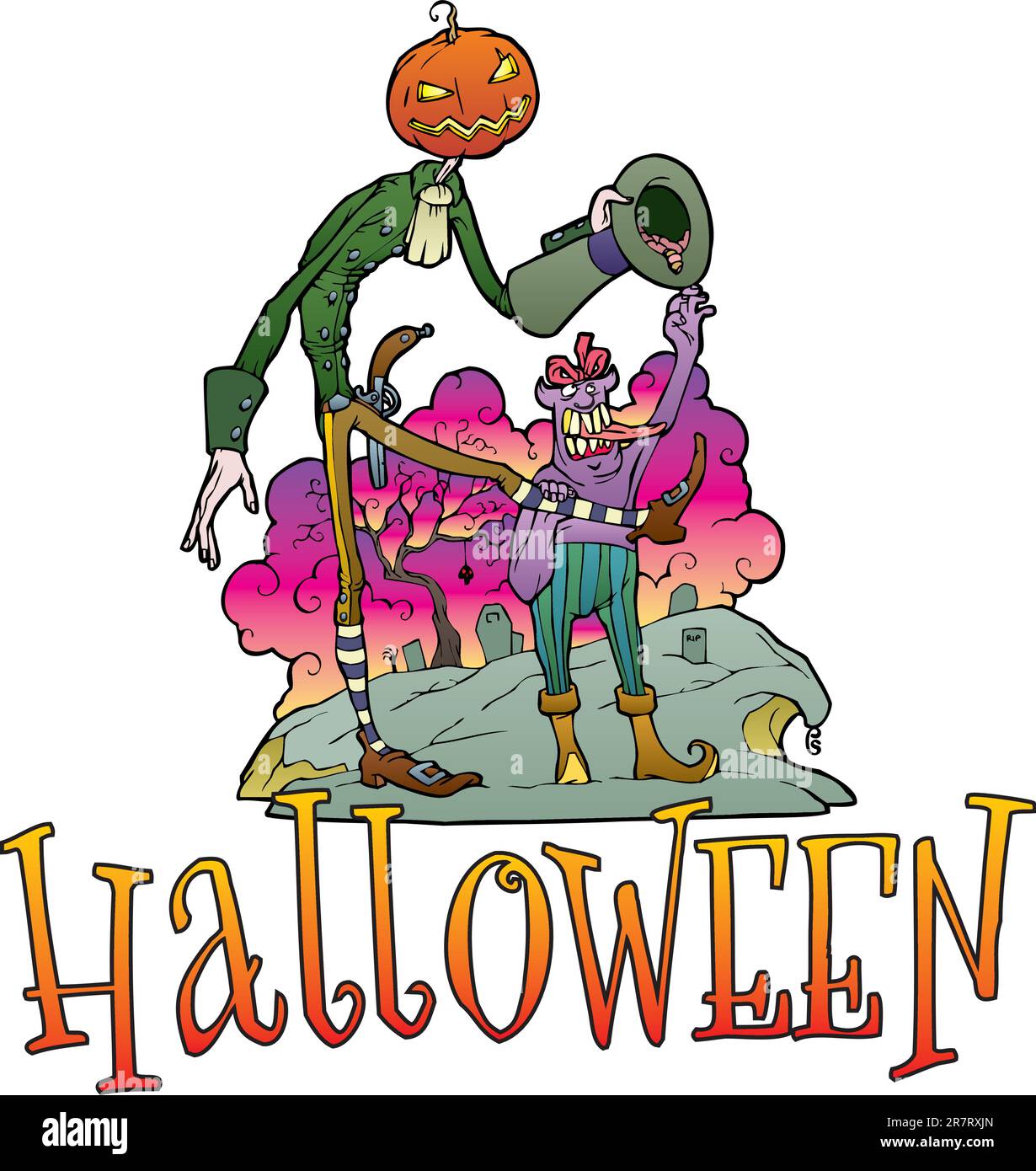 art for halloween Stock Vector Image & Art - Alamy