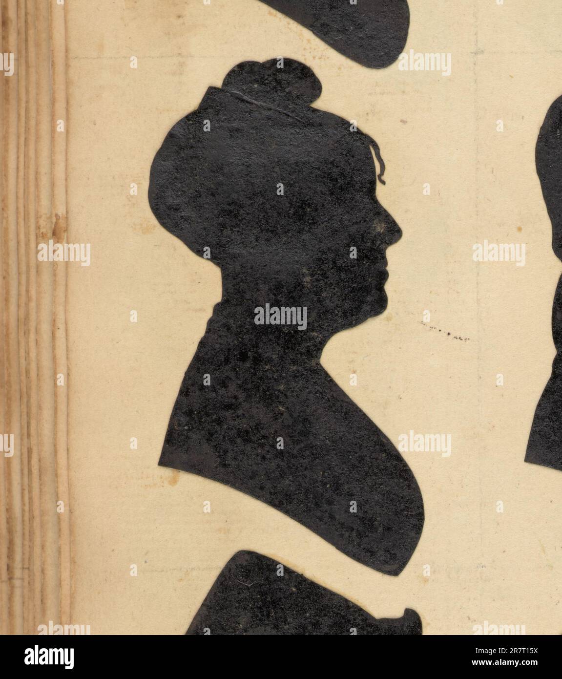 Woman 1800s silhouette hi-res stock photography and images - Alamy