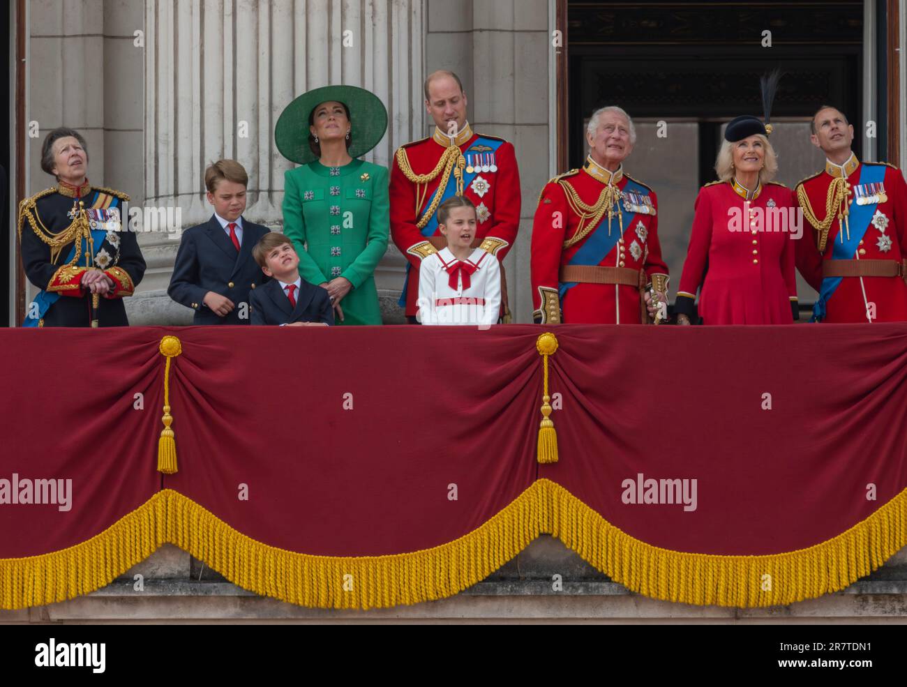 London, UK. 17th June, 2023. Senior members of the Royal Family