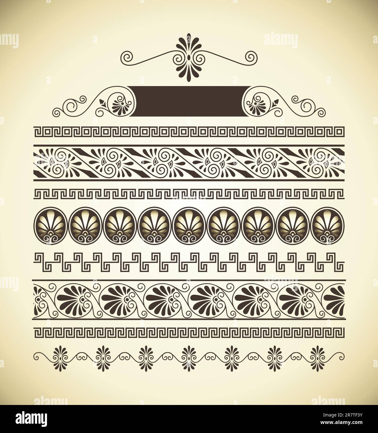 Greek key detail Stock Vector Images - Alamy