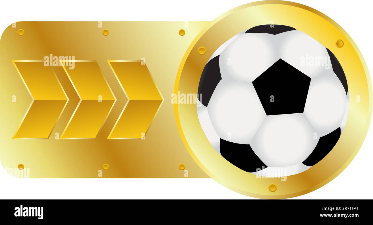 vector illustration of a soccer ball Stock Vector Image & Art - Alamy