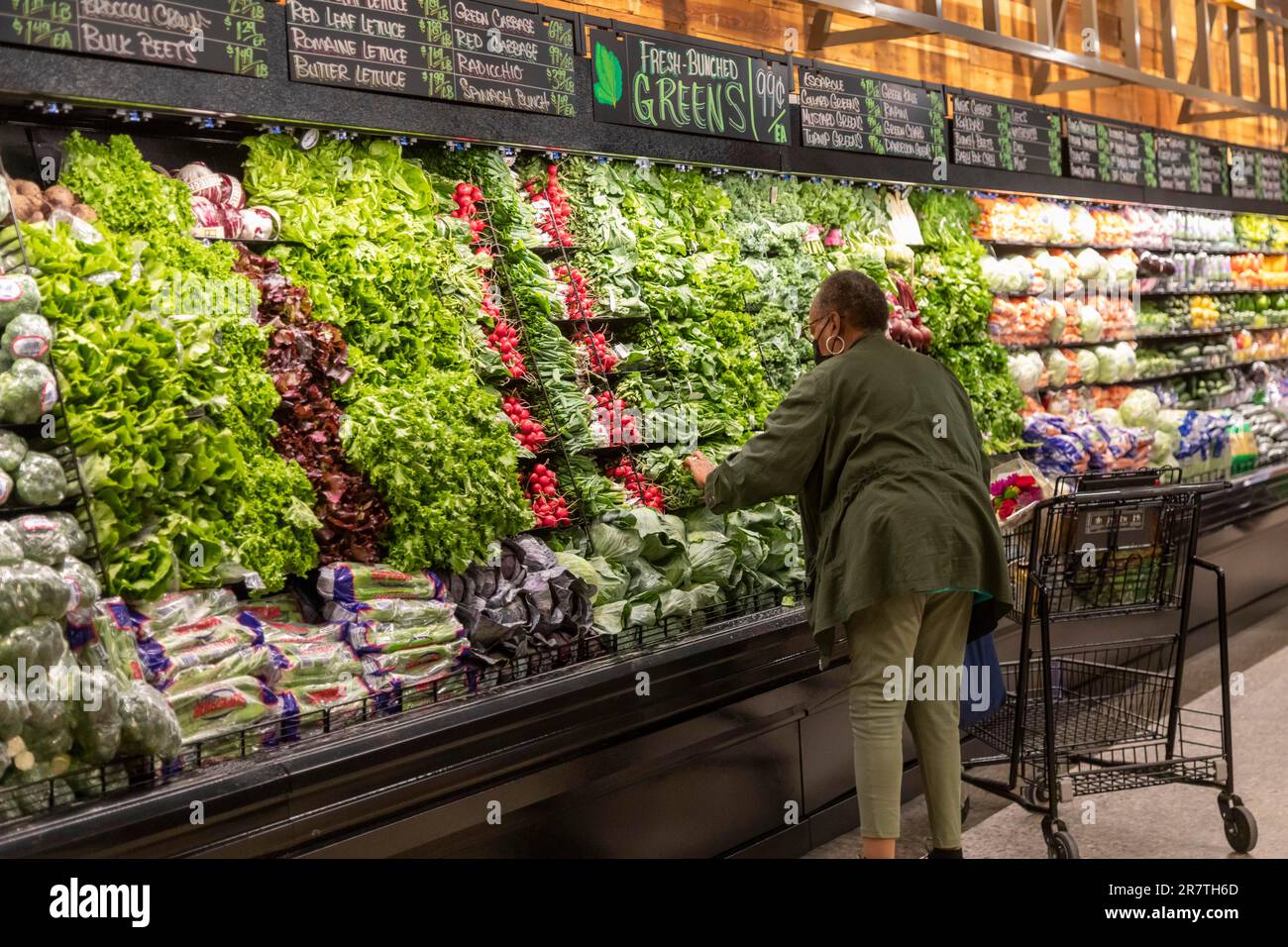 Detroit, Michigan, Rivertown Market, a smallerformat supermarket