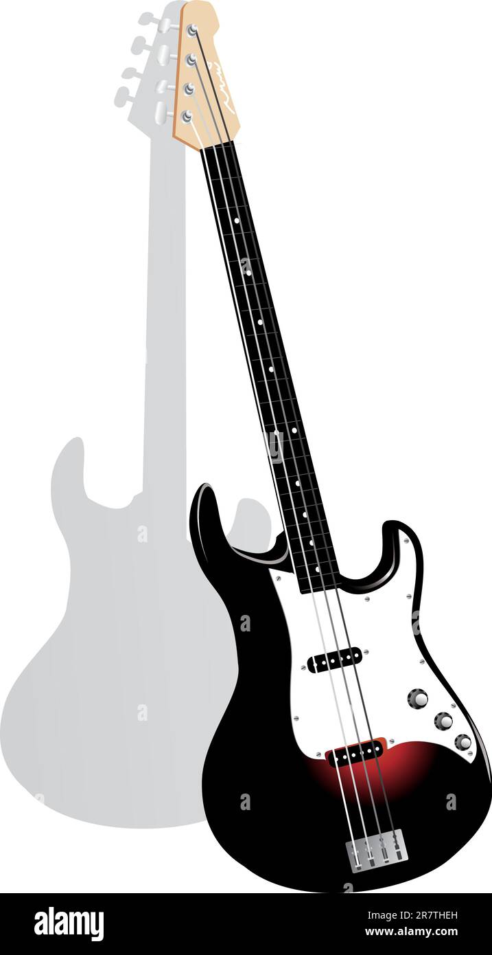 vector guitar illustration Stock Vector Image & Art - Alamy