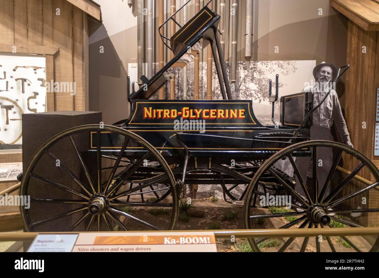 Titusville, Pennsylvania, The Drake Well Museum and Park, where in 1859