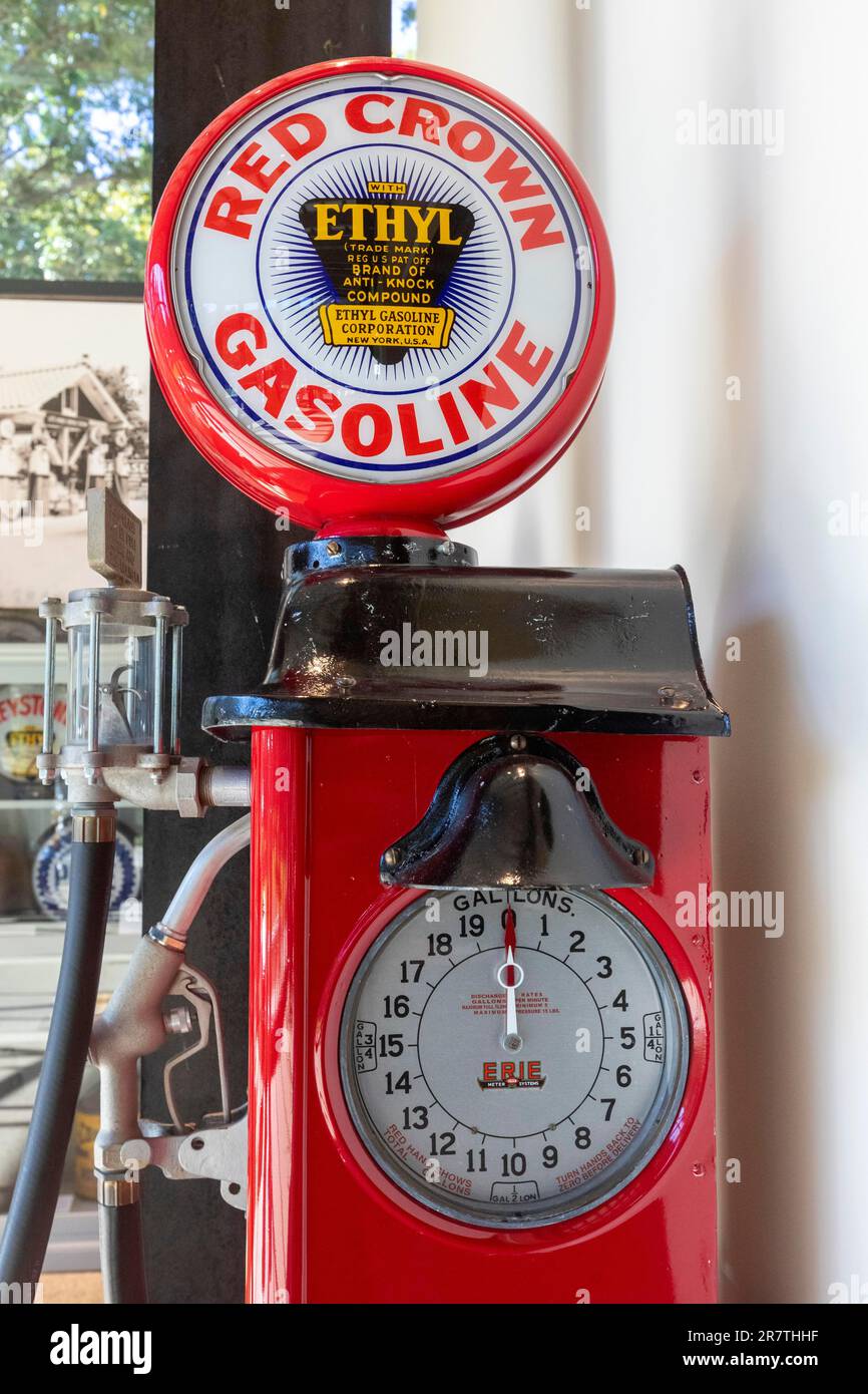 Titusville, Pennsylvania, The Drake Well Museum and Park, where in 1859