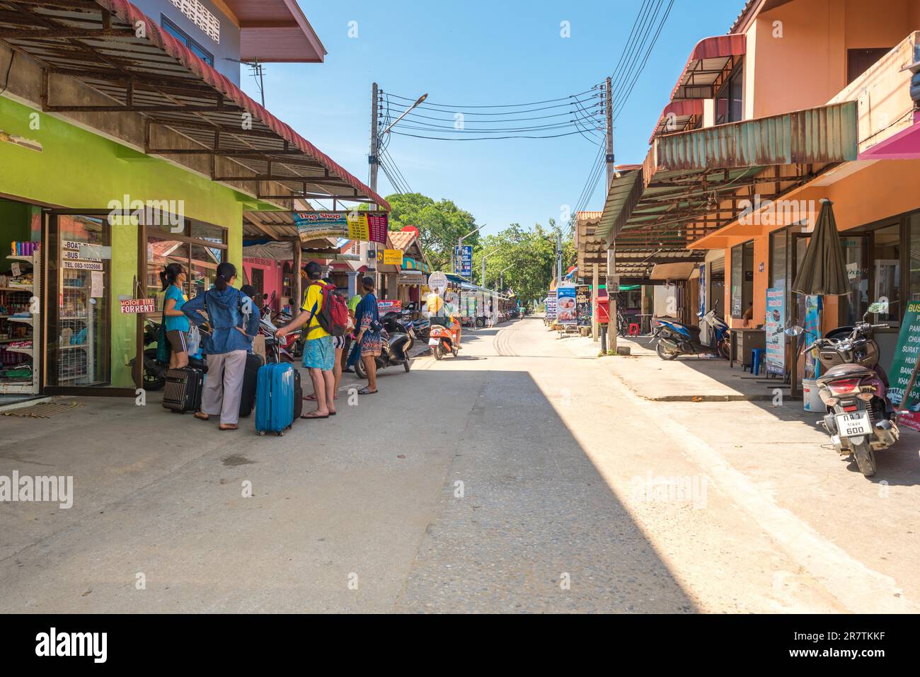 Many souvenir shops and stores for small business and tourism retail in