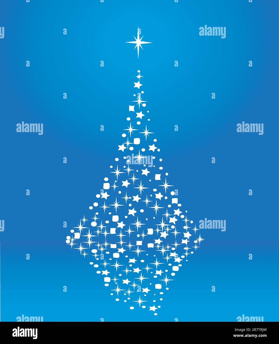 vector illustration of holiday tree Stock Vector Image & Art - Alamy