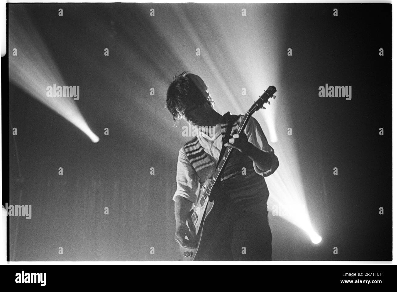 The stone roses manchester Black and White Stock Photos & Images - Alamy