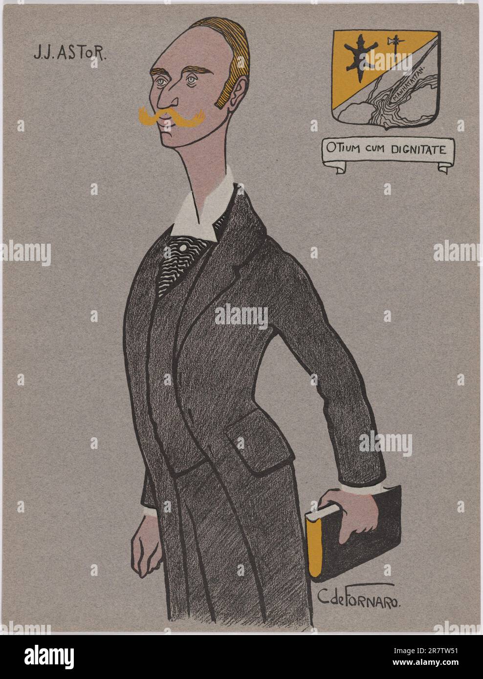 John Jacob Astor, IV 1902 Stock Photo Alamy