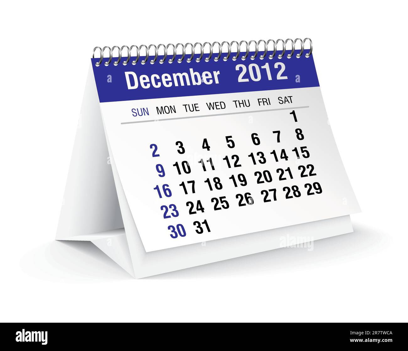 June 2012 Calendar Stock Photo - Download Image Now - 2012