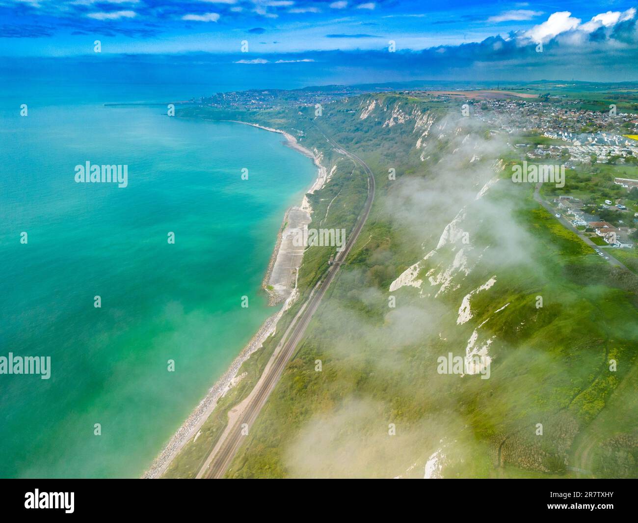 English channel aerial view dover hi-res stock photography and images ...