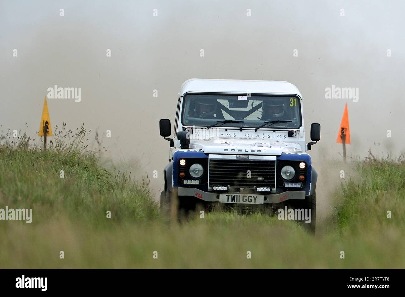 Scottish All Rover Rally Galashiels, UK. 17th June, 2023. Jordon Oldbury/Mason Kershaw Land ...