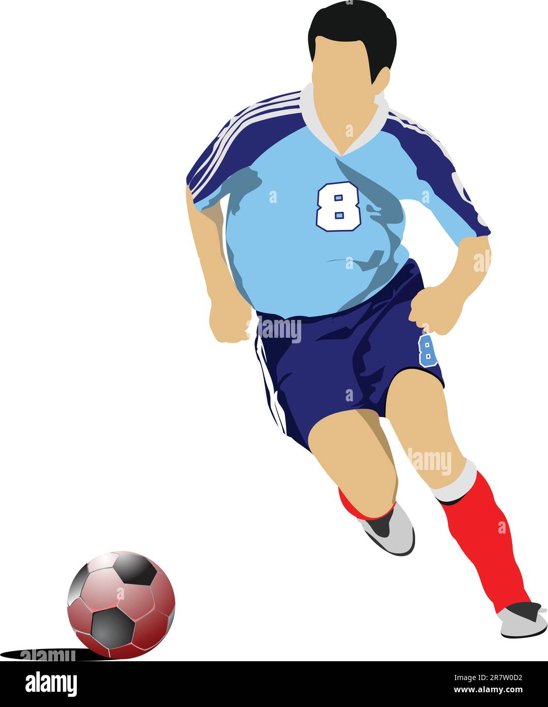 Soccer Player Stock Illustrations – 93,449 Soccer Player Stock  Illustrations, Vectors & Clipart - Dreamstime