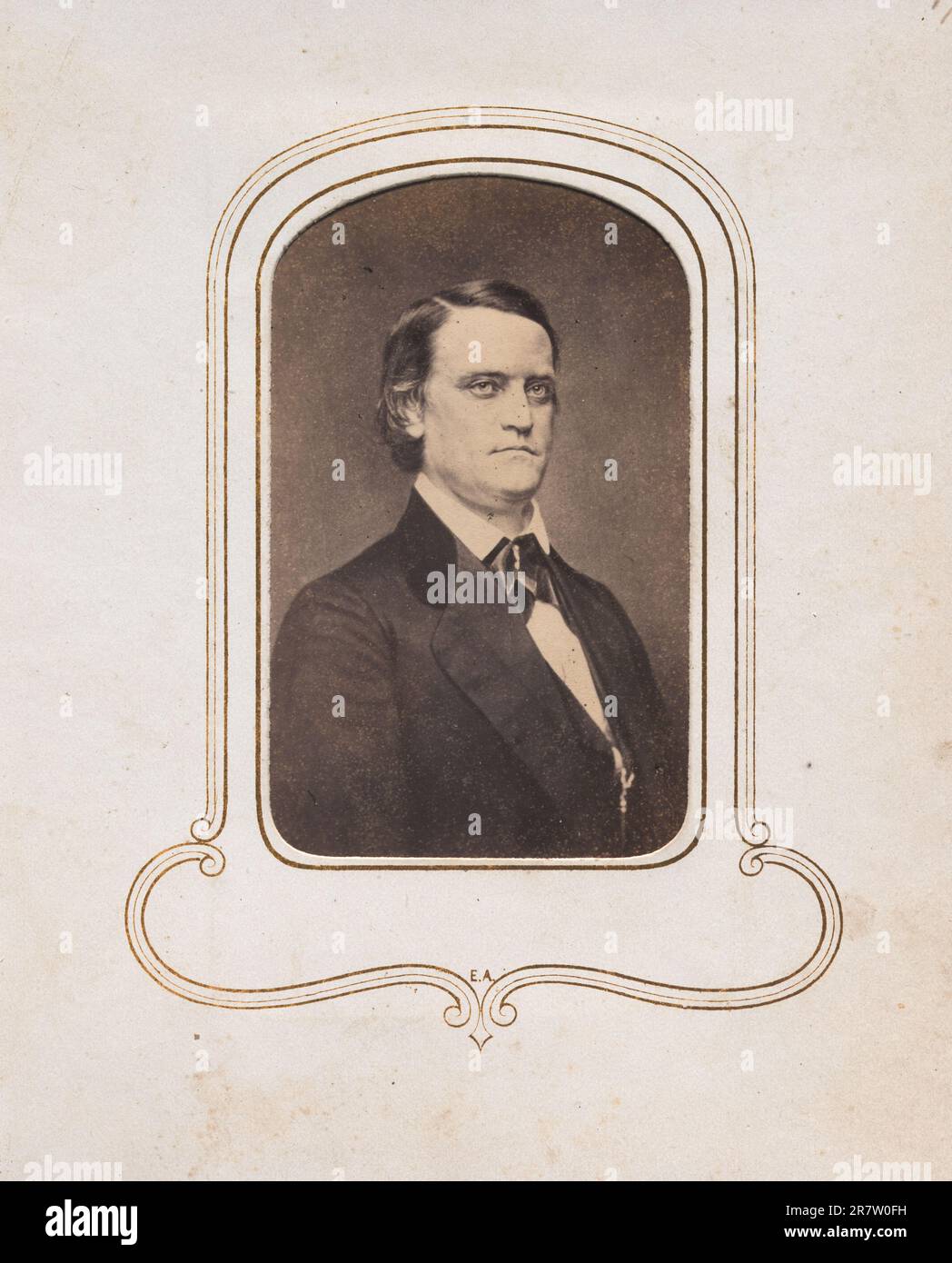 John C. Breckinridge c. 1861-1865 (after earlier photograph Stock Photo ...