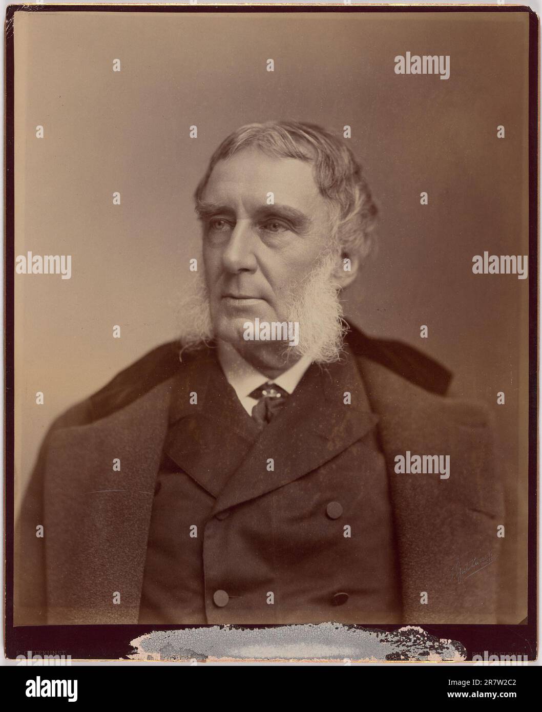 George William Curtis c. 1885 Stock Photo