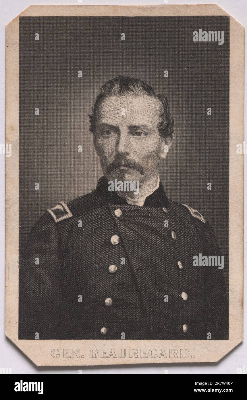 Pierre Gustave Toutant Beauregard c. 1862 Stock Photo Alamy