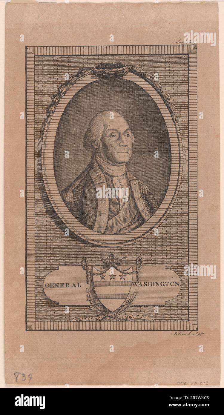 George Washington 1787 Stock Photo
