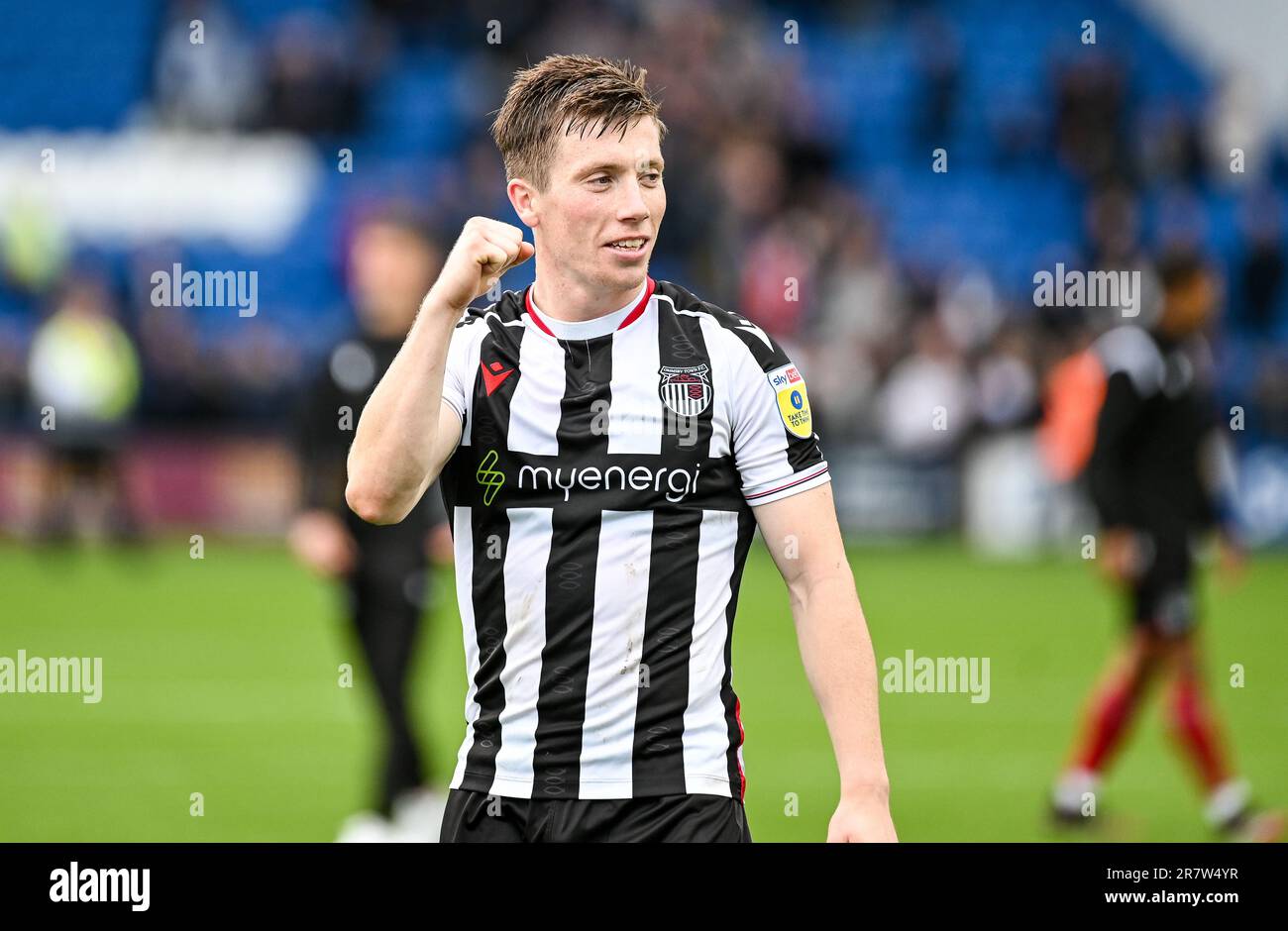 Harry Clifton during the Sky Bet EFL League Two football match between Stockport County FC and