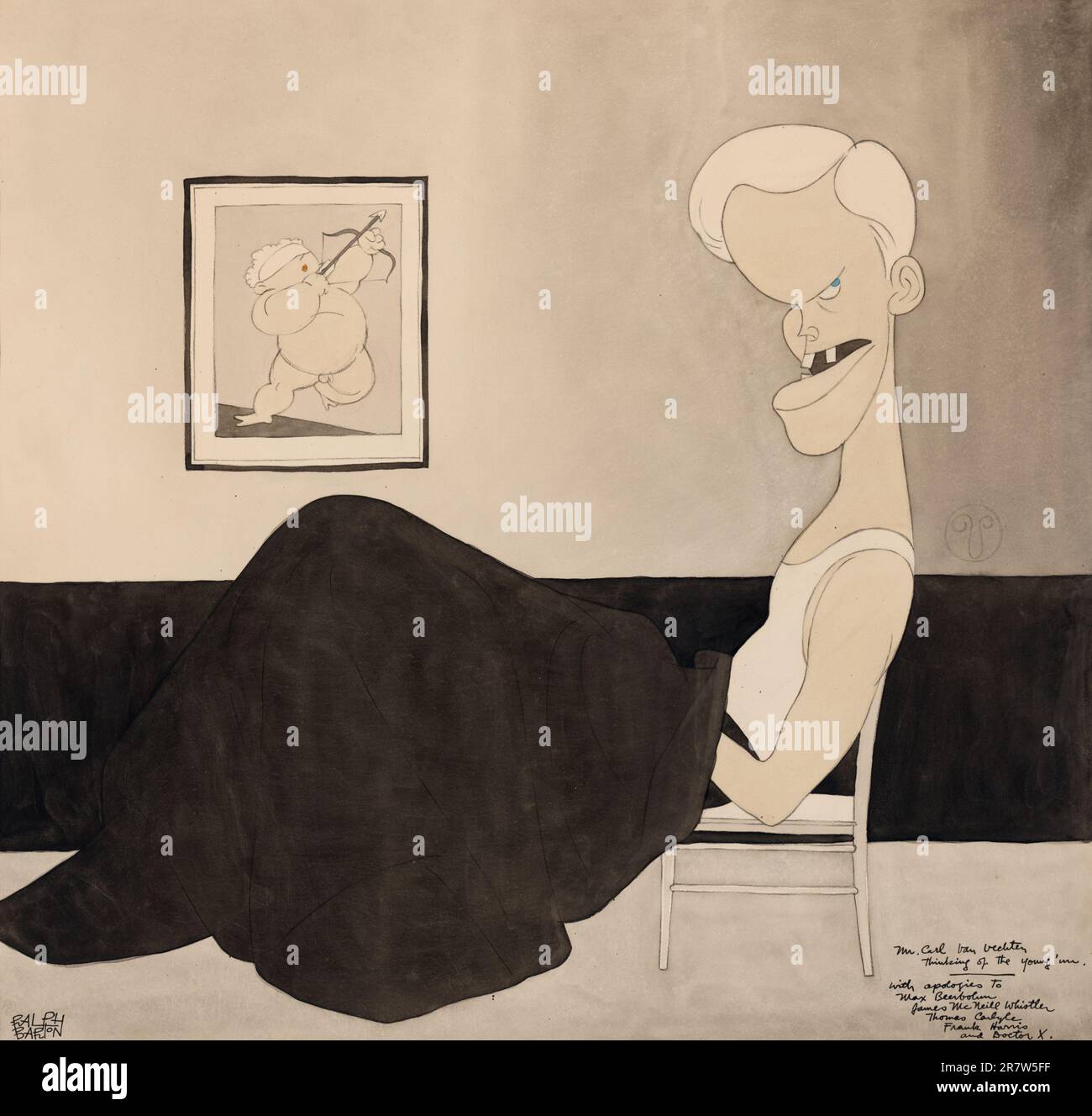 Carl Van Vechten c. 1923 Stock Photo Alamy