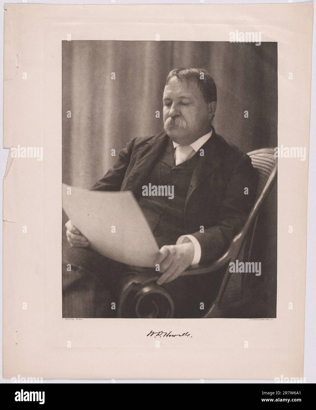 William Dean Howells c. 1900 Stock Photo