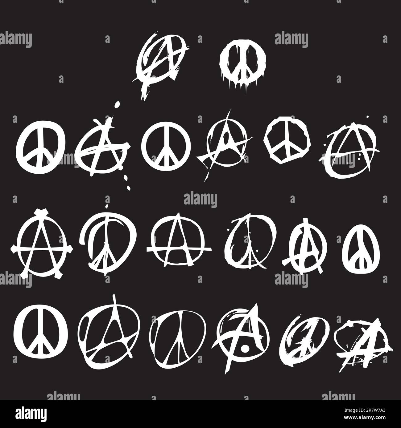 Premium Vector | Colorful peace and fire symbol doodle illustration for  sticker tattoo poster tshirt design etc