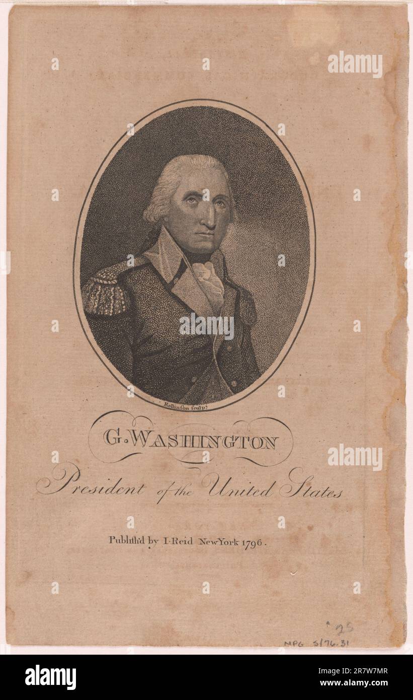 Washington 1796 Stock Photo Alamy