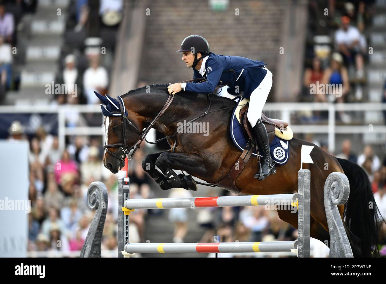STOCKHOLM 20230617 Marlon Modolo Zanotelli, Brazil, on the horse Grand ...