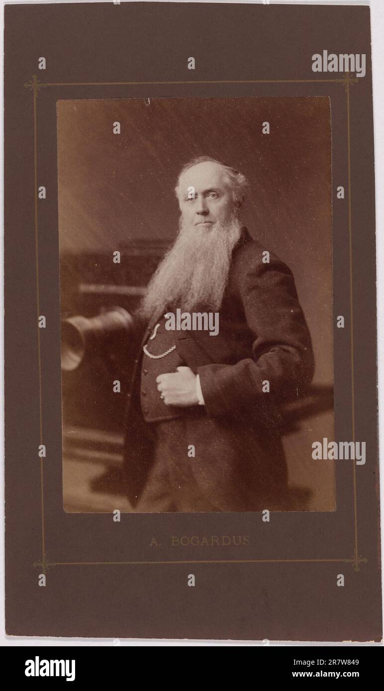 Abraham Bogardus c. 1880 Stock Photo Alamy