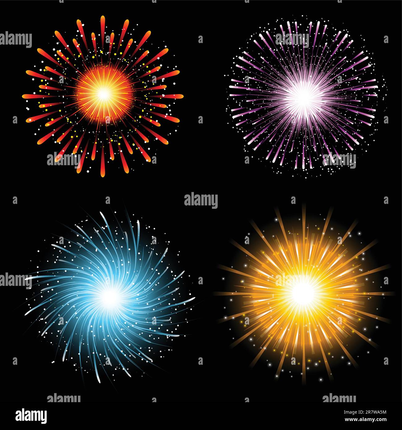 Brightly coloured illustration Stock Vector Images - Alamy