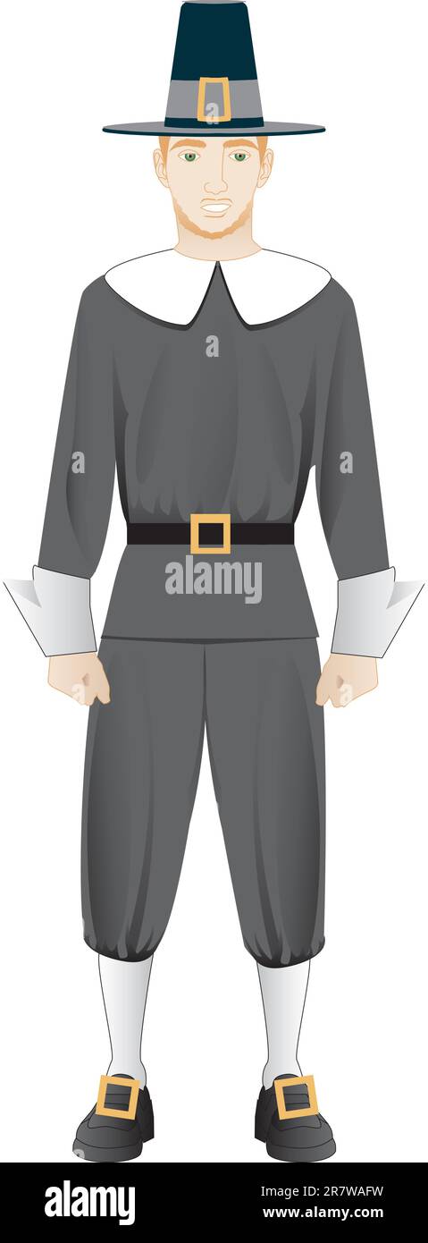 Vector Illustration for Thanksgiving of a