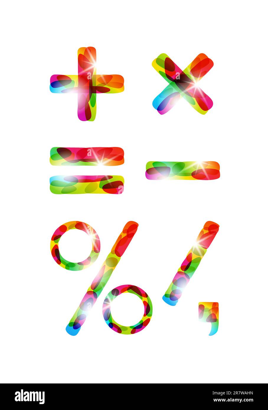 Math signs Cut Out Stock Images & Pictures - Alamy