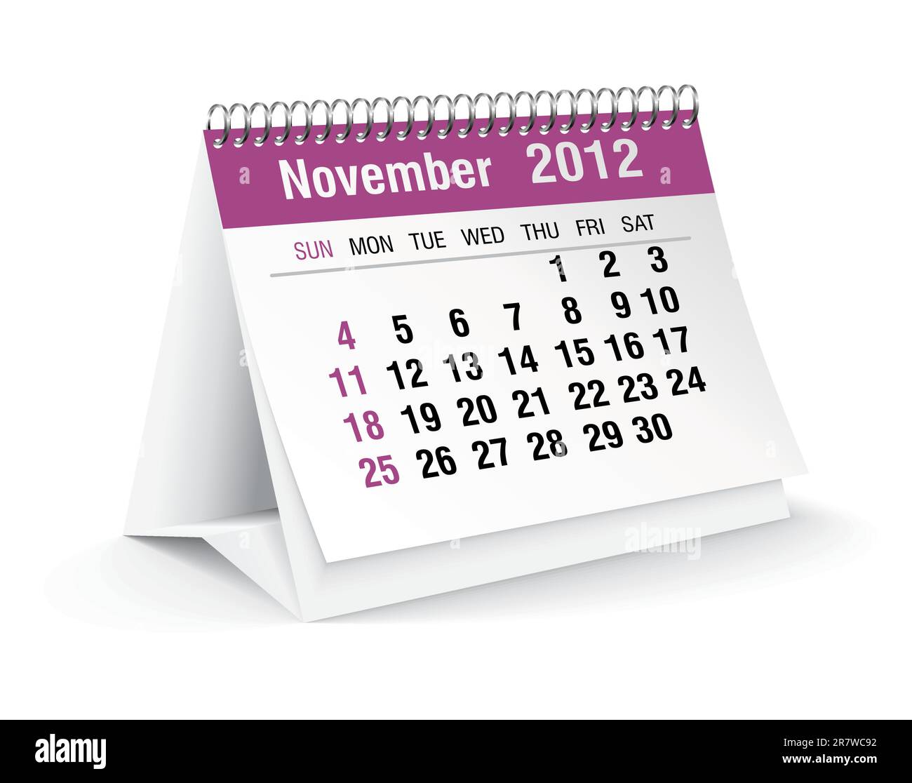 Calendar 2012 june august Stock Vector Images Alamy