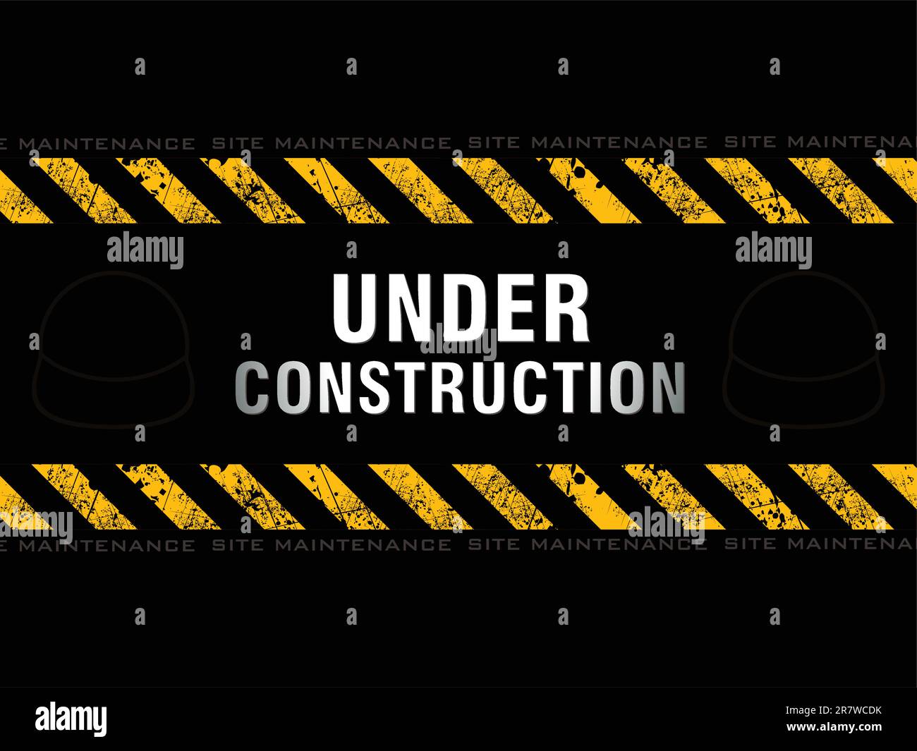 abstract under construction background vector illustration Stock Vector ...