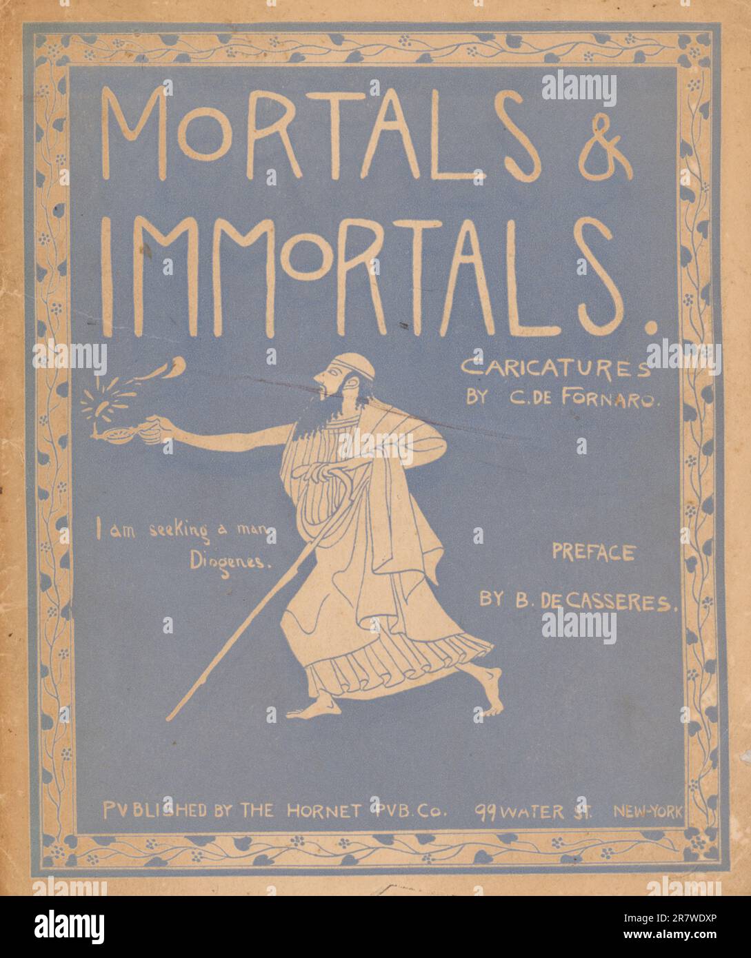 Mortals and Immortals 1911 Stock Photo