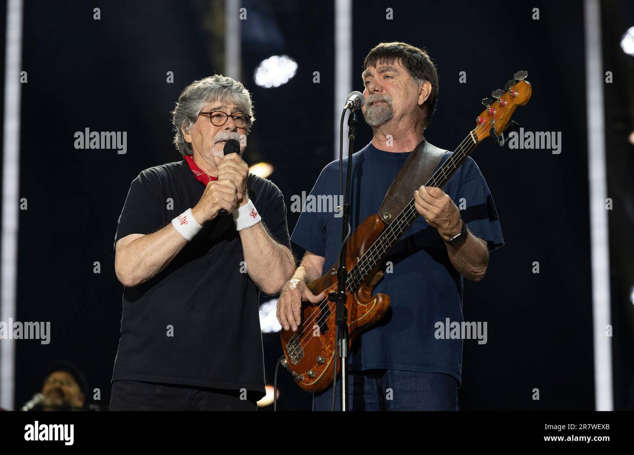 Alabama performs during day 4 of the CMA Fest at Nissan Stadium on
