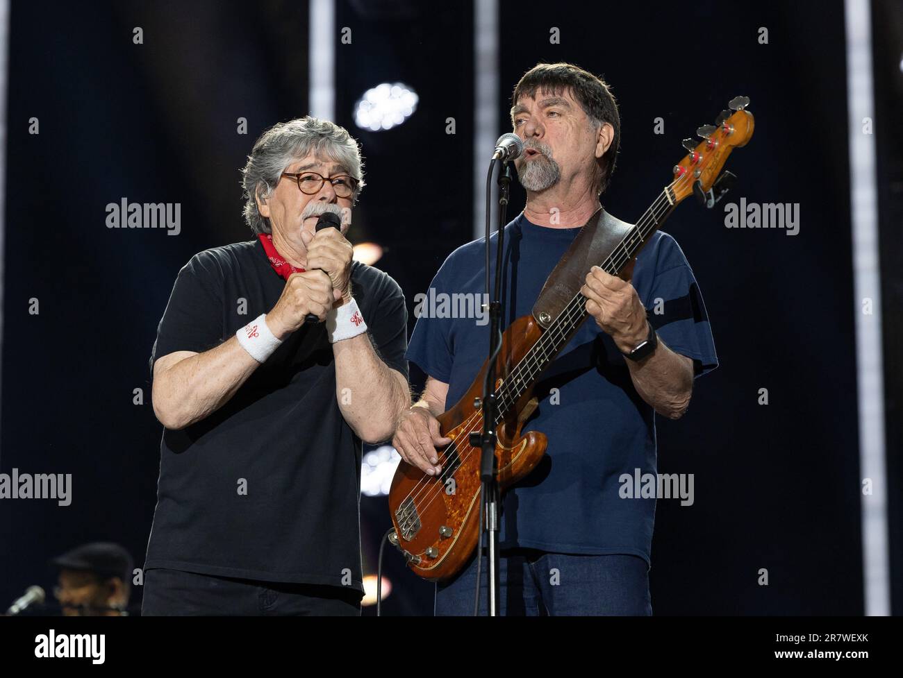 Alabama performs during day 4 of the CMA Fest at Nissan Stadium on