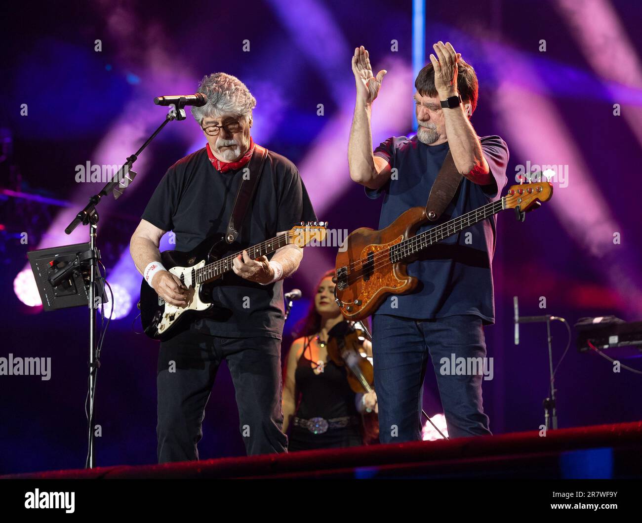 Alabama performs during day 4 of the CMA Fest at Nissan Stadium on Thursday, June 11, 2023, in Nashville, Tennessee. (Photo by: Amiee Stubbs/imageSPAC Stock Photo