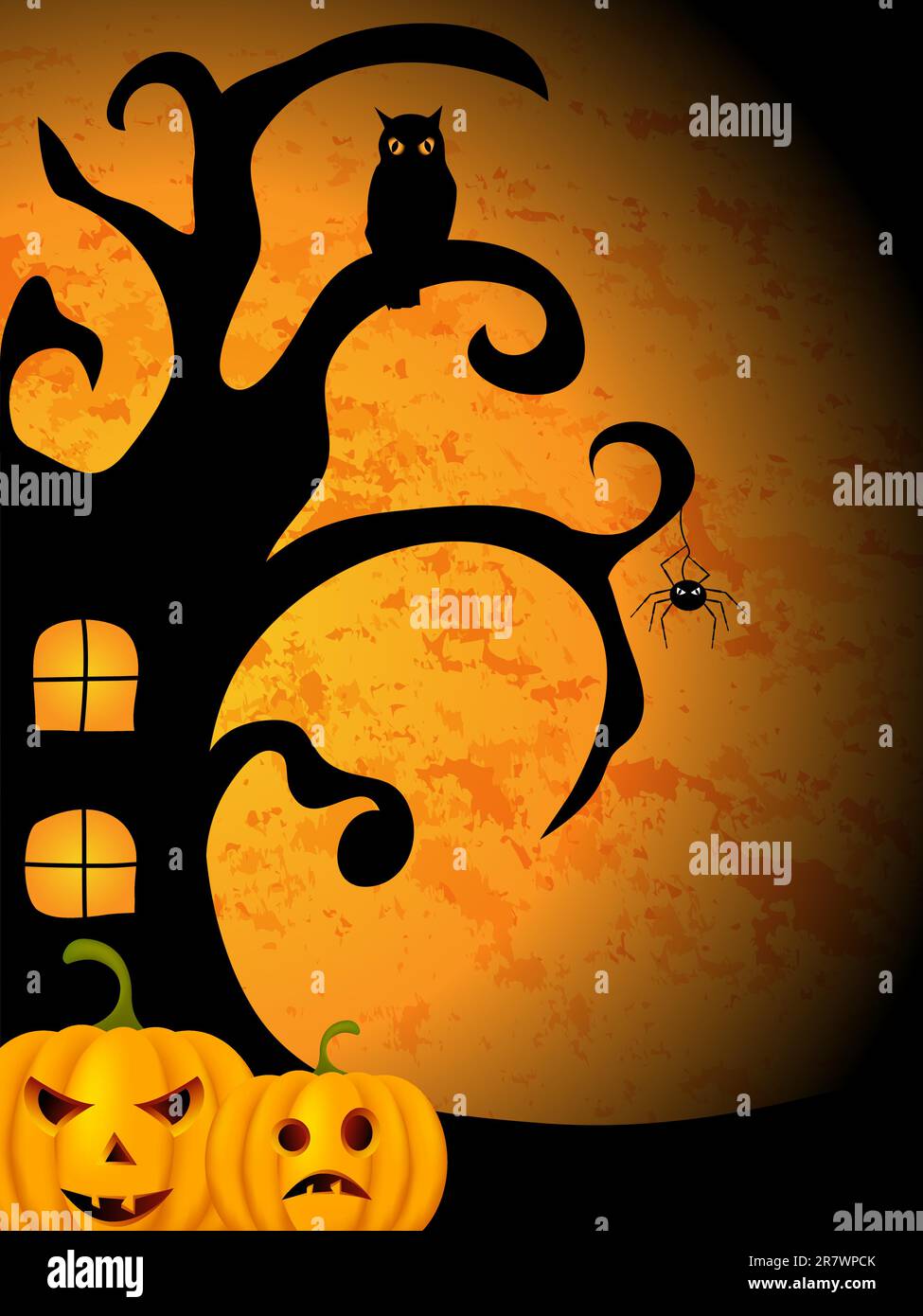 Vector halloween picture Stock Vector Image & Art - Alamy