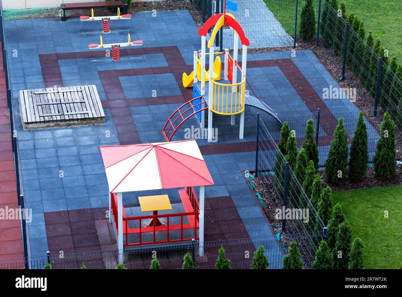 Eco friendly modern colorful children,kids playground,play yard