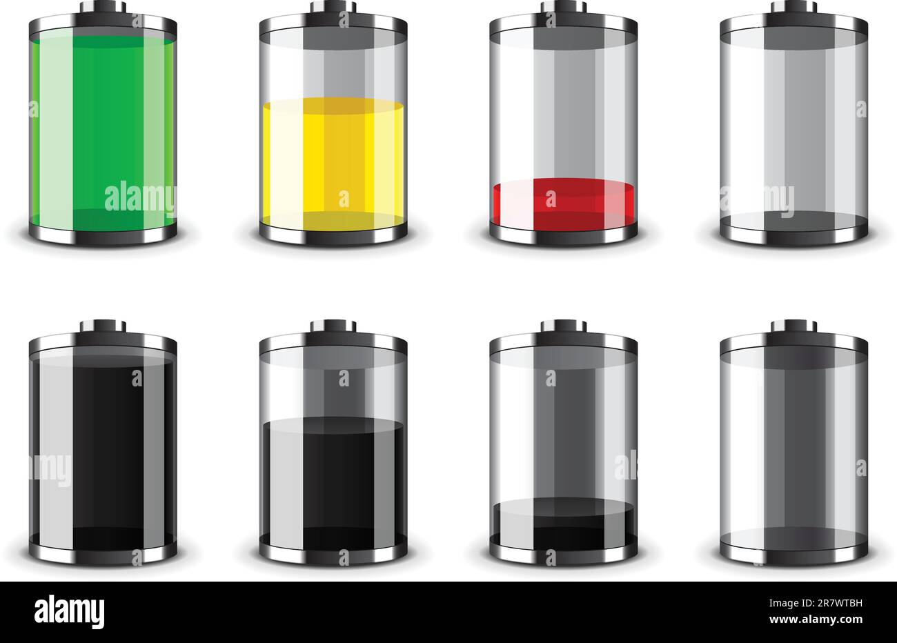 Batteries Stock Vector