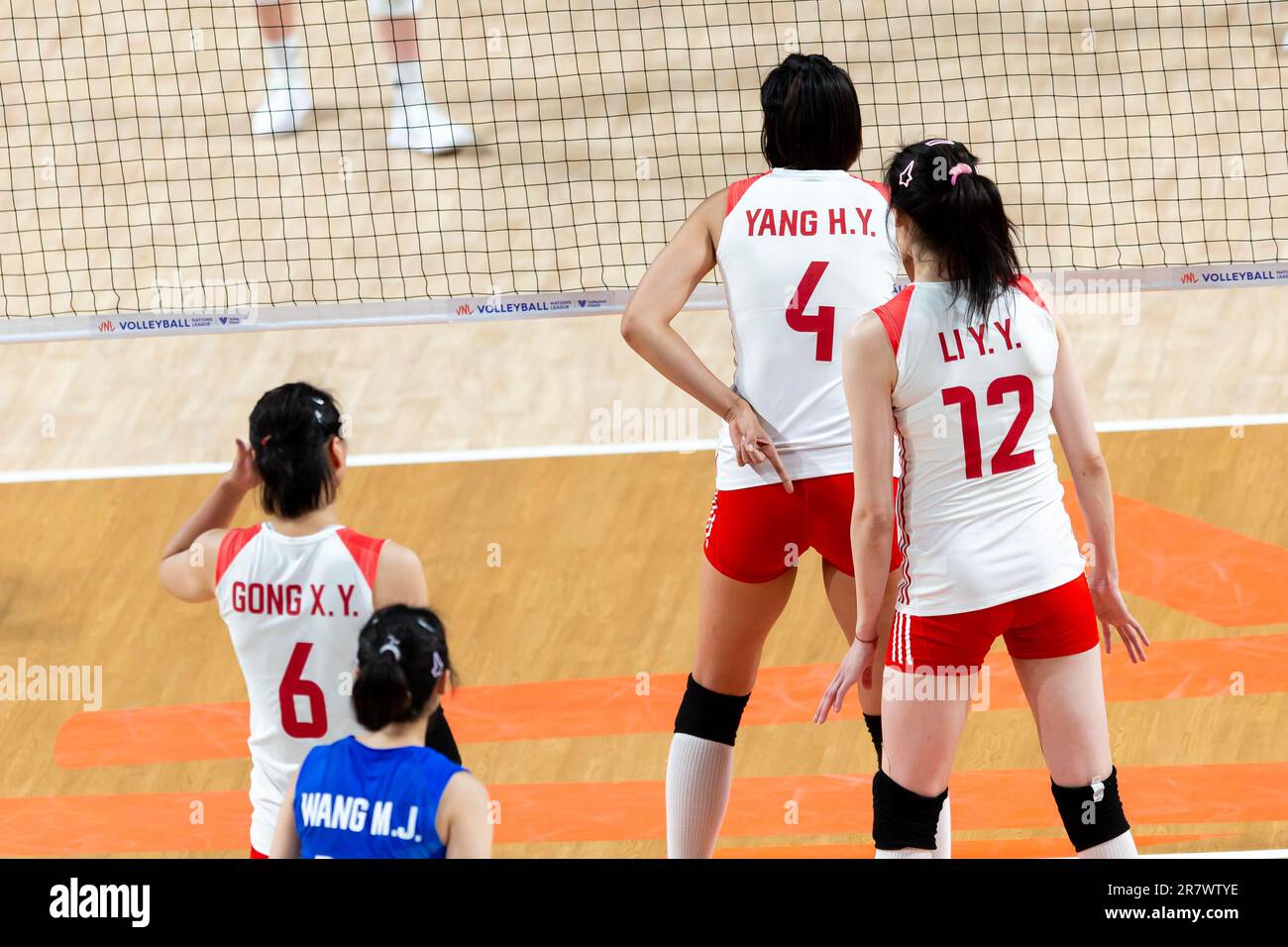 Hong Kong, Hong Kong. 17th June, 2023. Yang Hanyu (4) of China seen