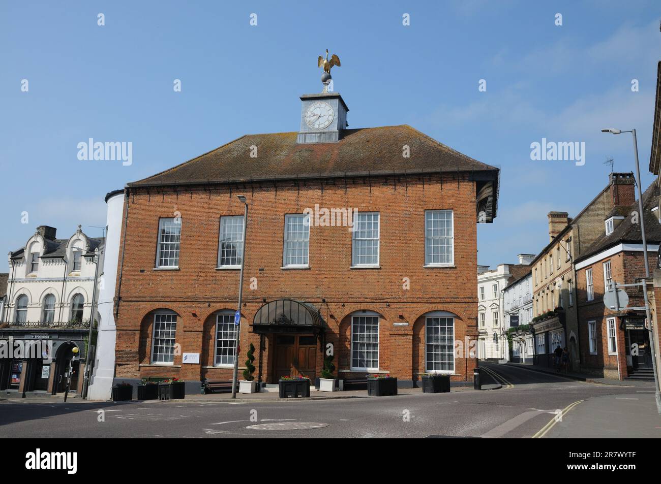 The Old Town Hall, Buckingham, Buckinghamshire Stock Photo - Alamy